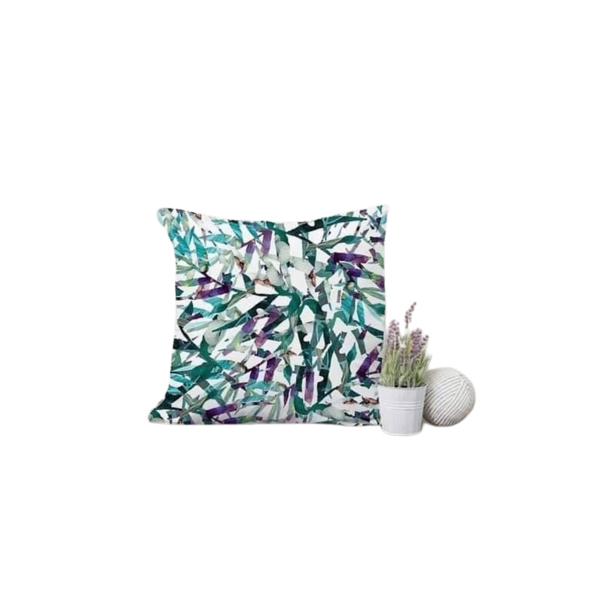 Velvet Cushion in Linen - PRV-013