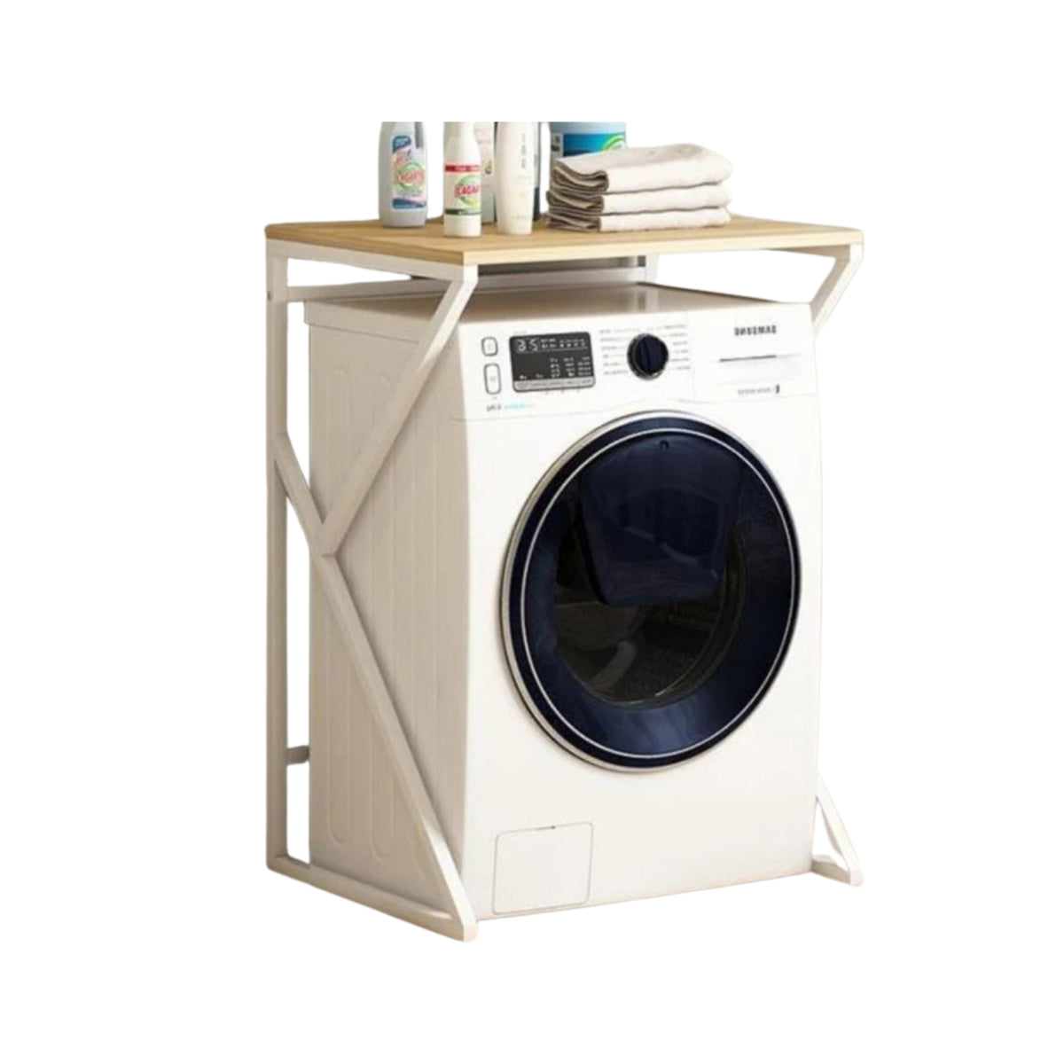 High Quality MDF Wood Bathroom Storage Unit - OSM-484