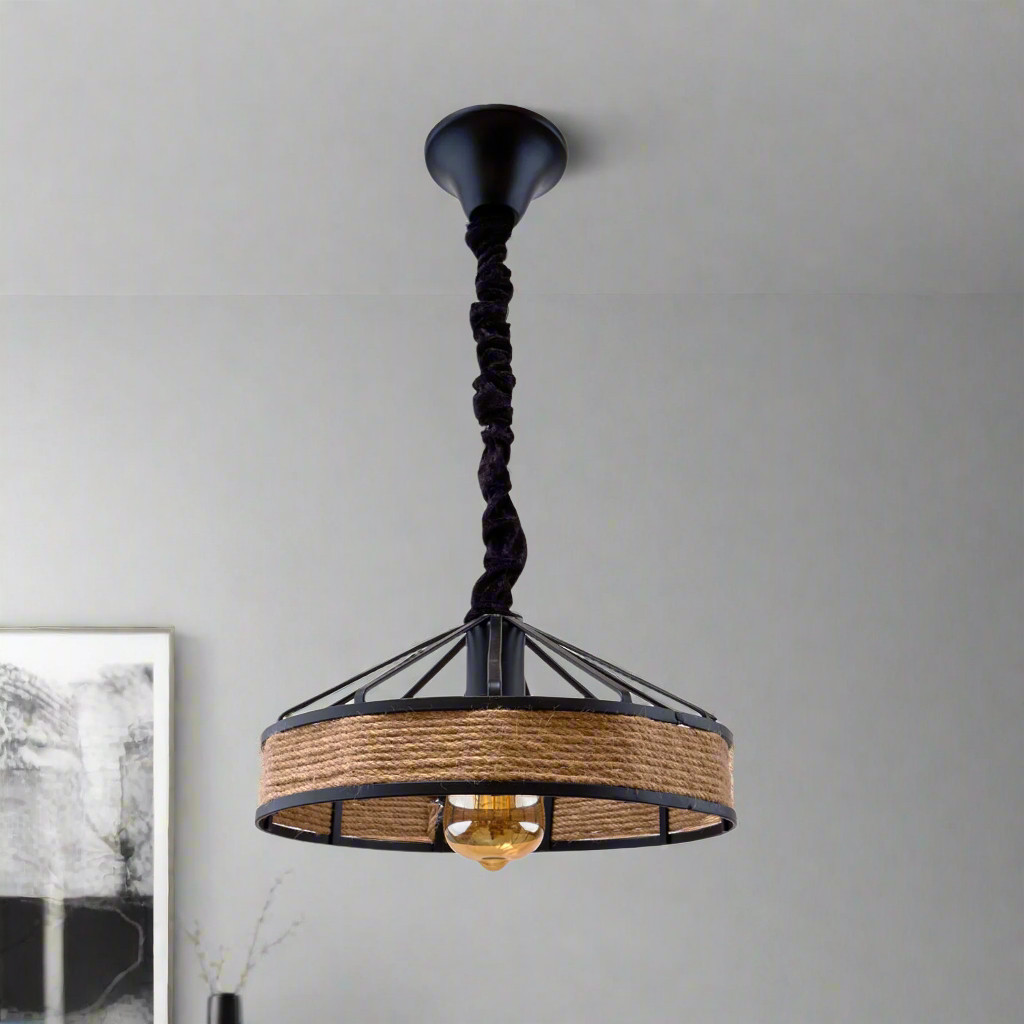 Modern aluminum chandelier with an elegant design