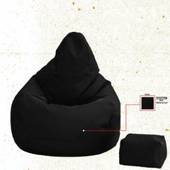 Waterproof fabric bean bag and pouf - CMF-004