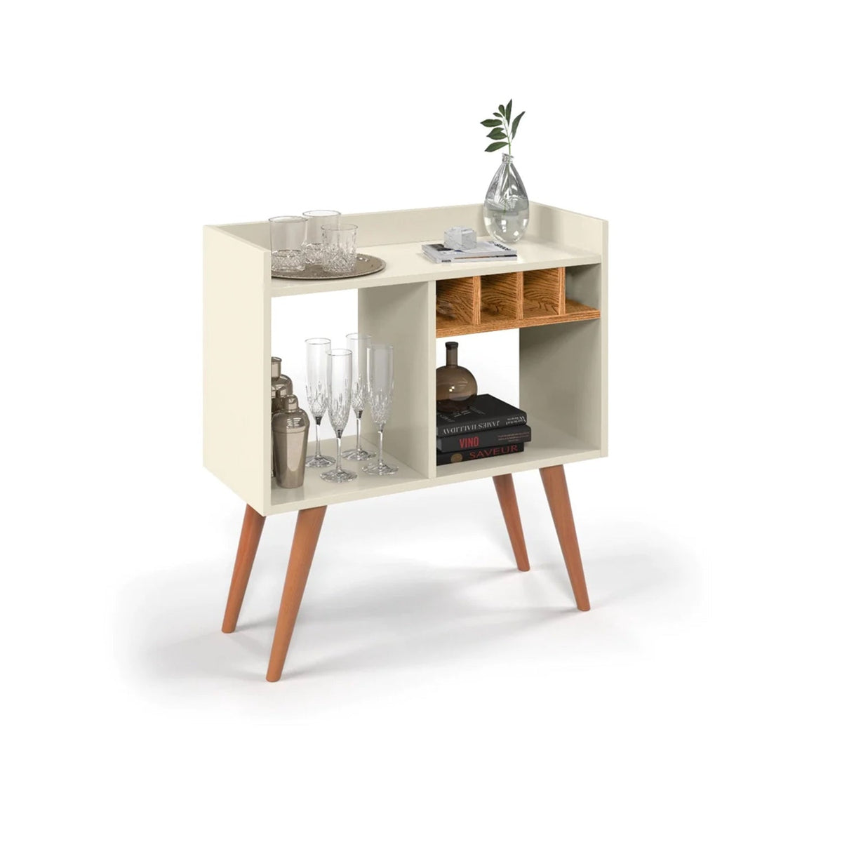 كوفي كورنر مودرن خشب MDF - 80 × 35 × 90 سم
