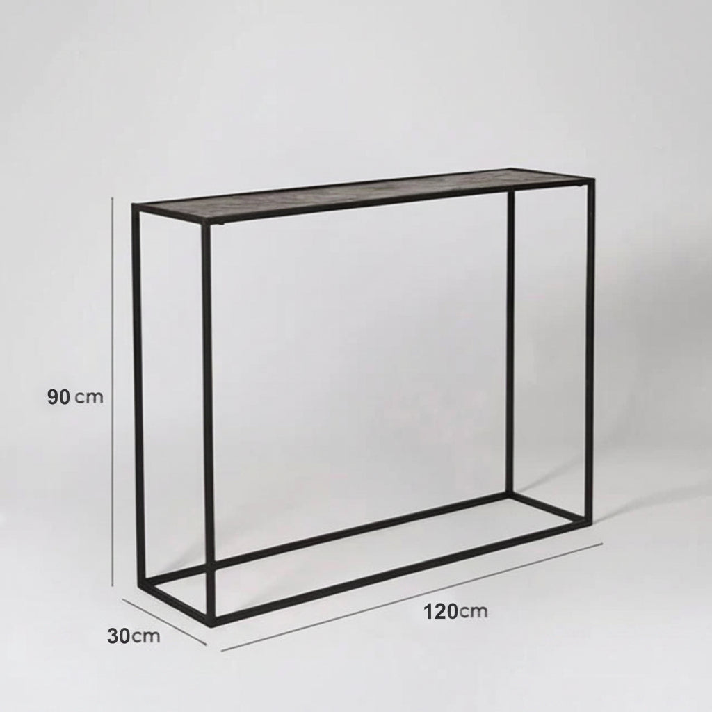Azura console metal steel, thermal electrostatic paint