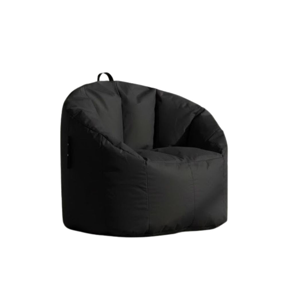 Pyramid Bean Bag Chair, Water-Proof, Distinctive Shape in Black ELH-050