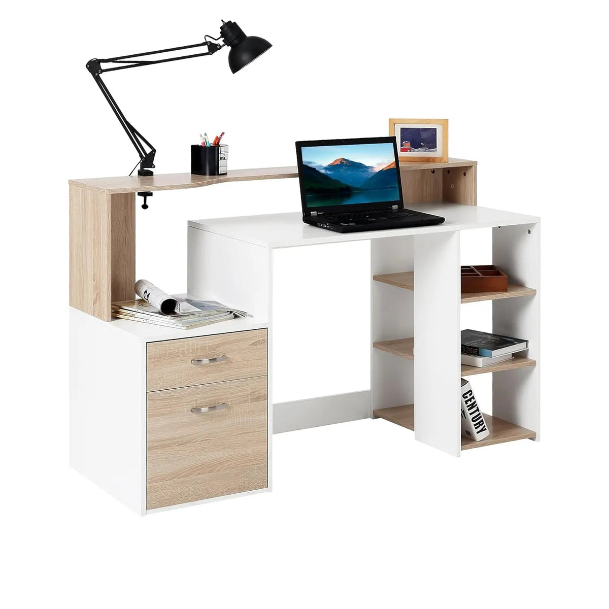 مكتب موظف خشب MDF اسباني - CEM-182