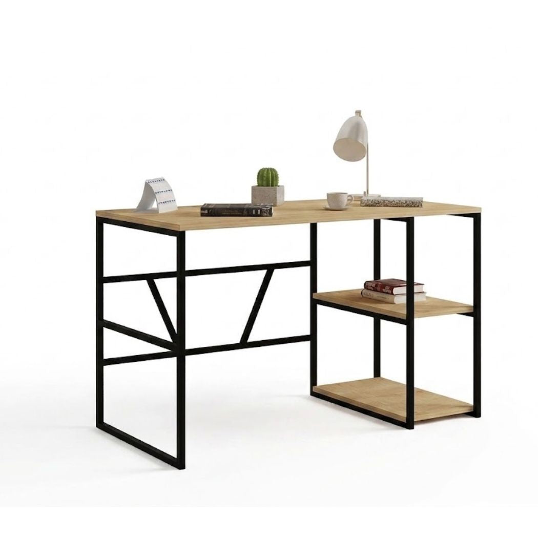 Large Steel and MDF Wood Desk with Professional Design for Work – WAF-250