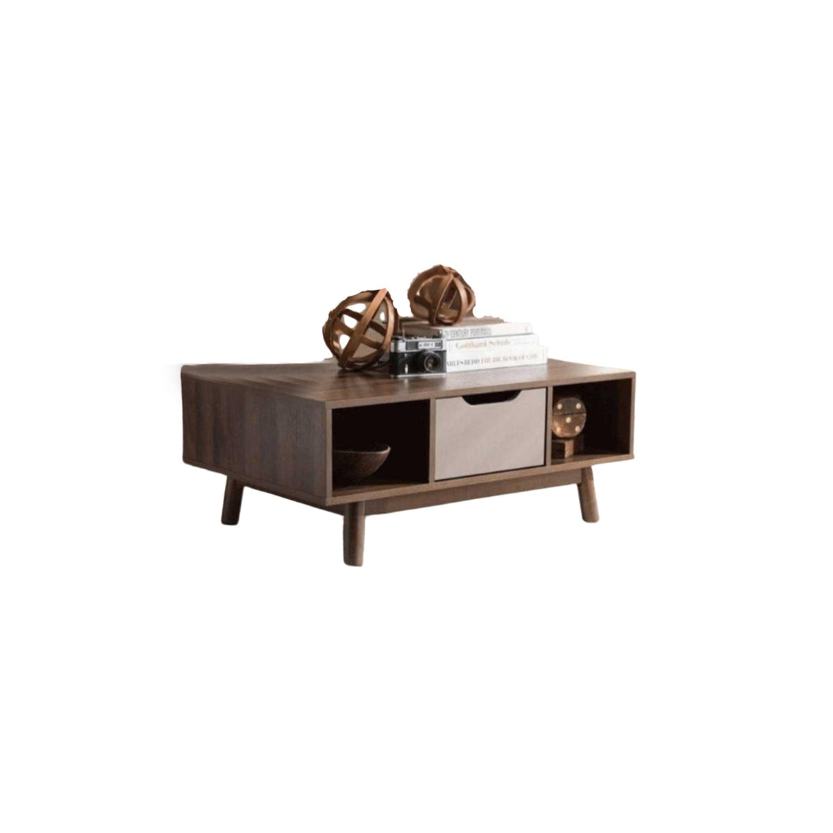 Spanish MDF wood coffee table - MAD-086