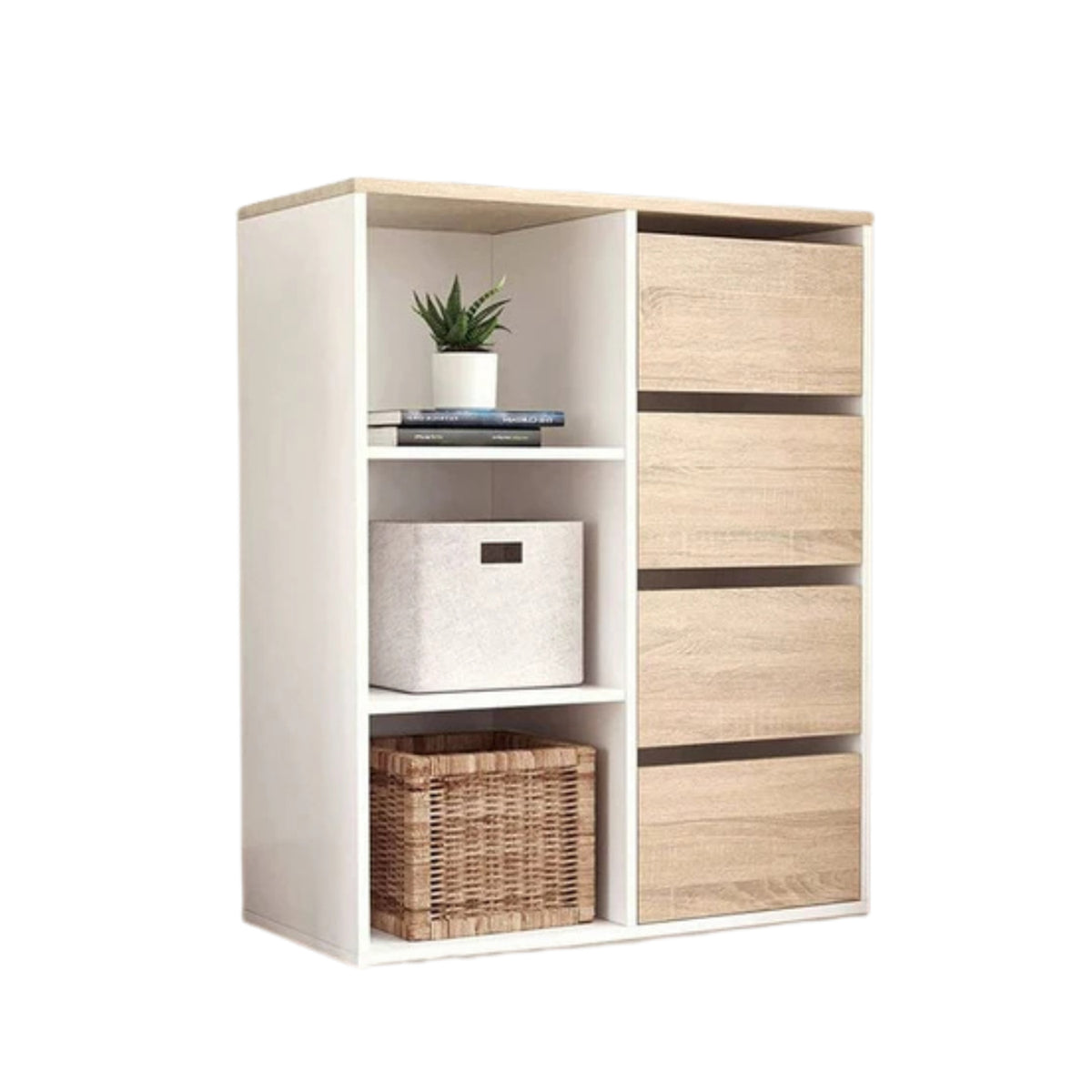 High quality MDF wood bookcase - OSM-464