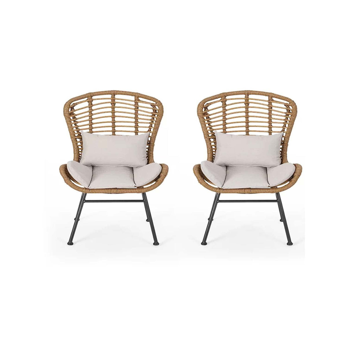 2 Chair Set from Rattan - OS-253