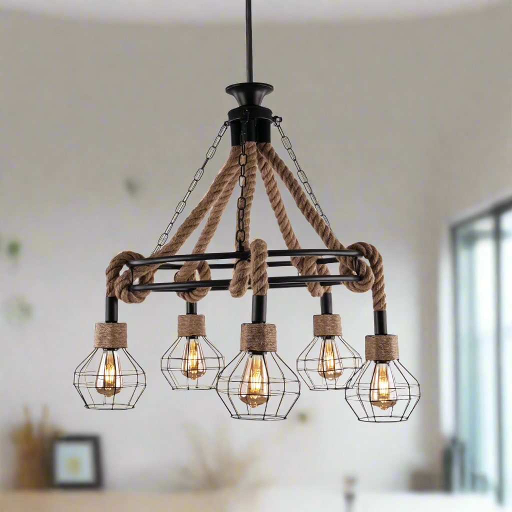 Modern aluminum chandelier with an elegant artistic design that adds a luxurious touch to any space.
