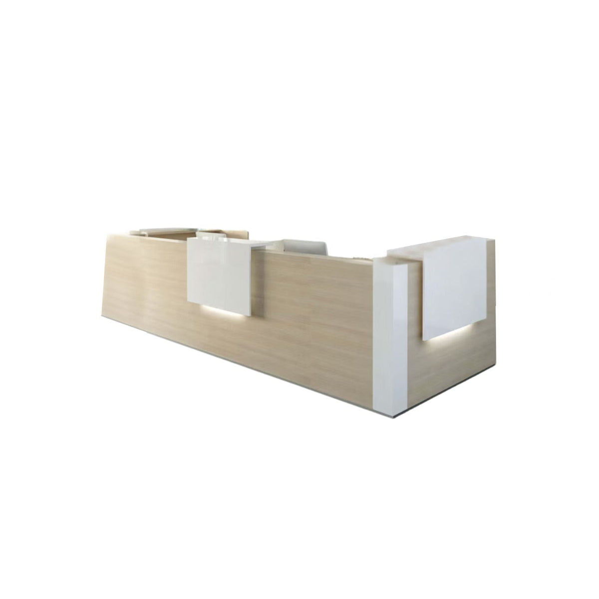Reception desk - Reception Counter - Spanish MDF wood - CEM-093