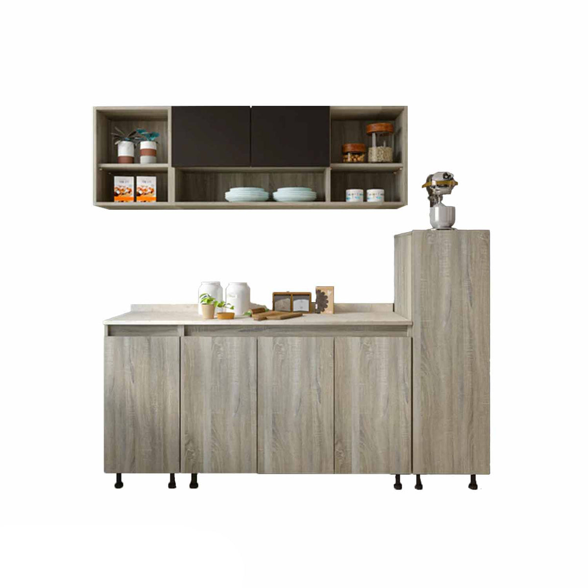 High quality MDF wood 3 piece kitchen - O-SRH-131