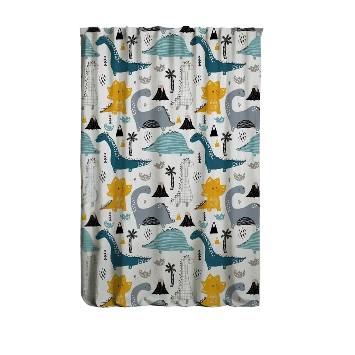 Velvet fabric children's curtain with linen - PRV-133