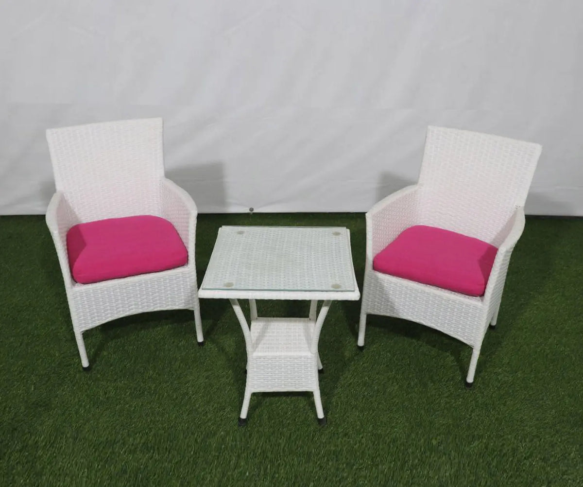 Rattan set 2 chairs and table TOK-005