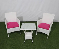 Rattan set 2 chairs and table TOK-005