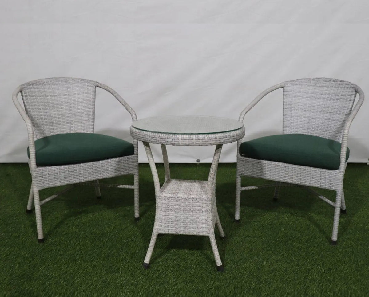 Rattan set 2 chairs and table TOK-009