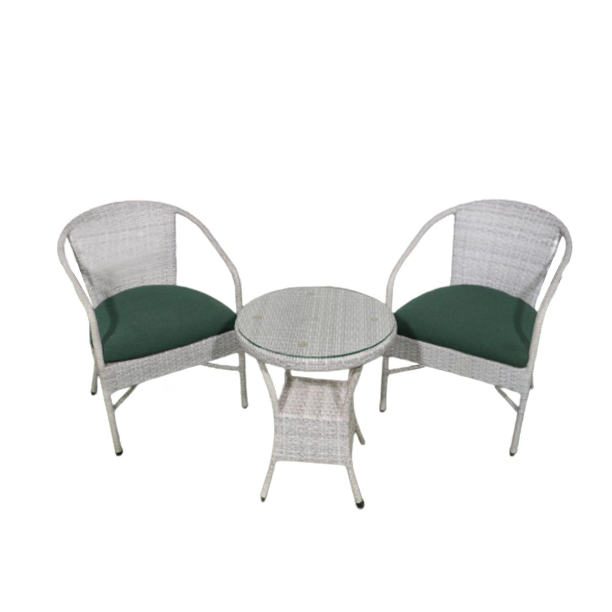 Rattan set 2 chairs and table TOK-009