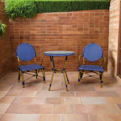 Rattan set 2 chairs and table TOK-012