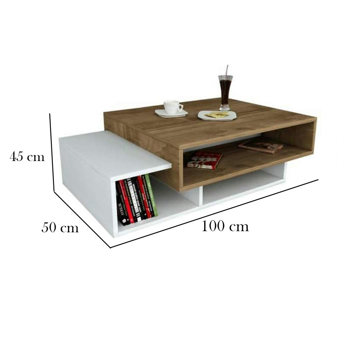 High quality MDF wood coffee table - HFS-036