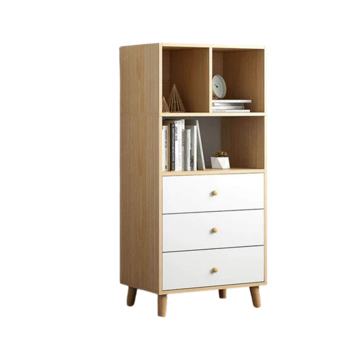 مكتبة خشب MDF عالي الجودة - OSM-434