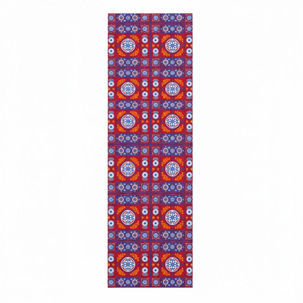 Ramadan Dining Tablecloth Velvet Sabia Imported in Two Sizes – A Touch of Luxury for the Ramadan Table | OS-RAM-109