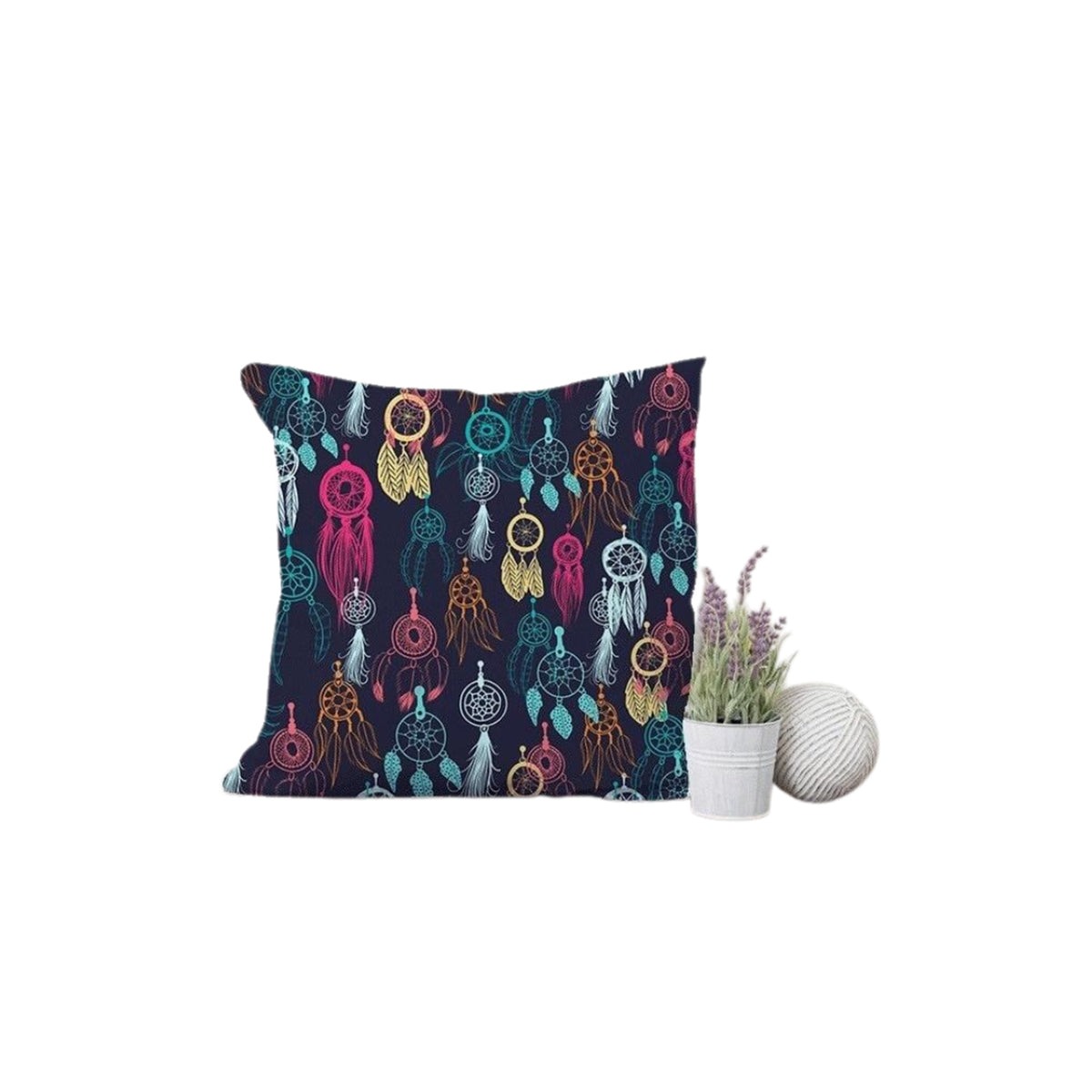 Plush children's pillow in linen - PRV-045