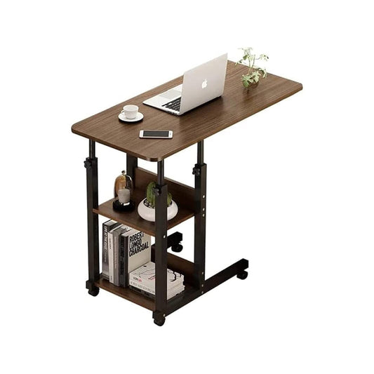 Movable side table with adjustable height - OMM-026