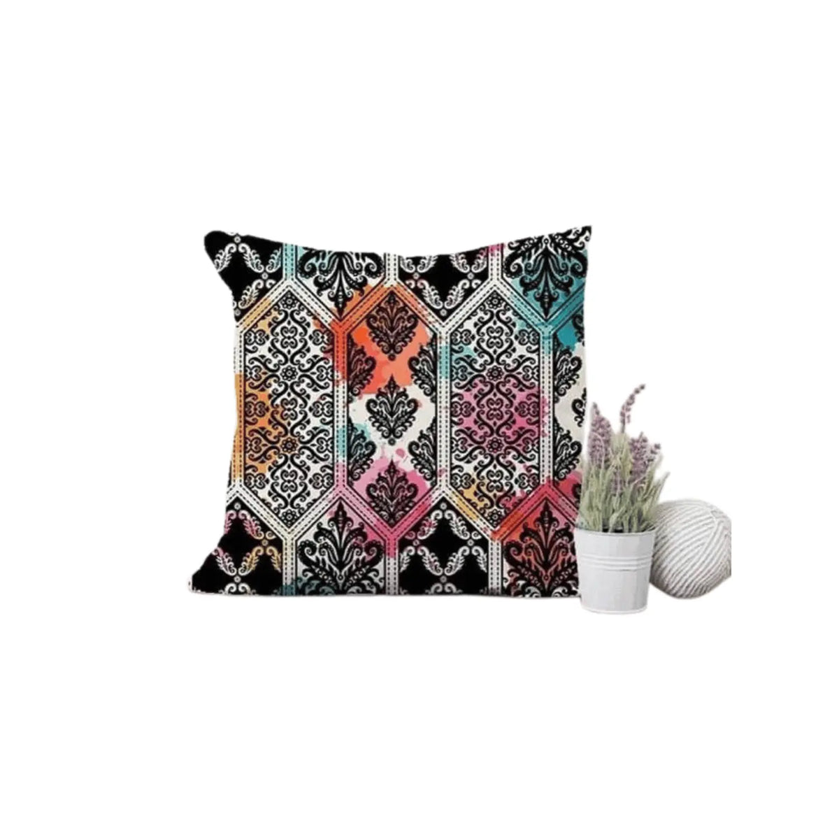Velvet Cushion in Linen - PRV-048