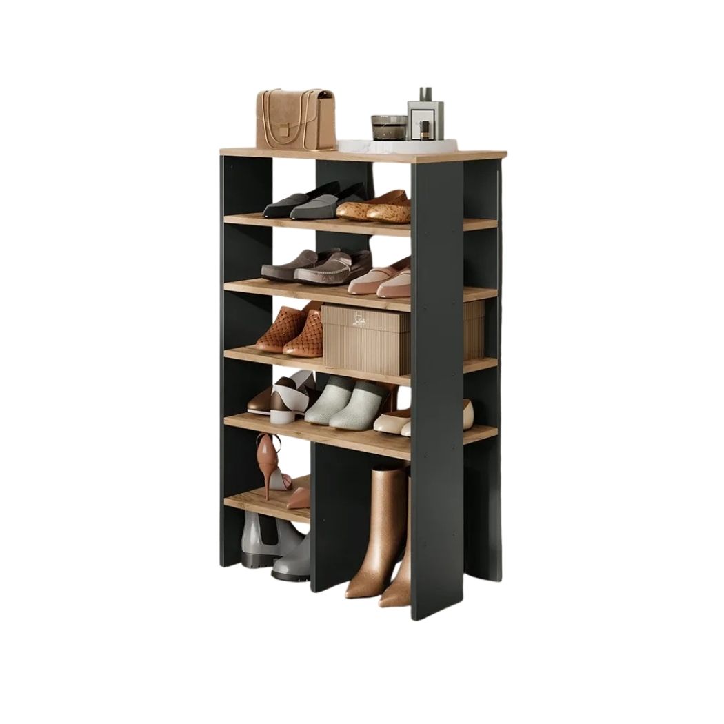 Modern MDF Wood Shoe Rack for Shoe Organization – WAF-193
