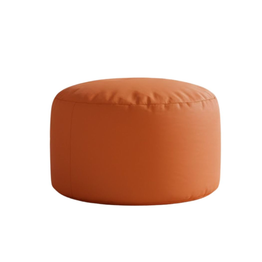 Waterproof pouf, Large size, versatile, orange color ELH-007