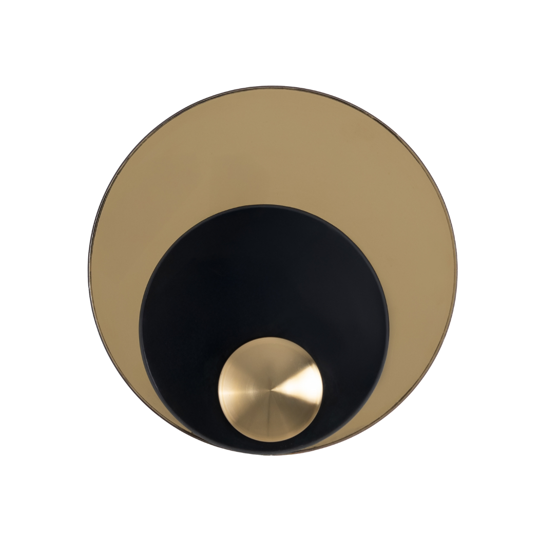 Modern Wall Sconce WDD-032 – Luxury Design of Golden Stainless Steel and Black Marble with G9 Bulb