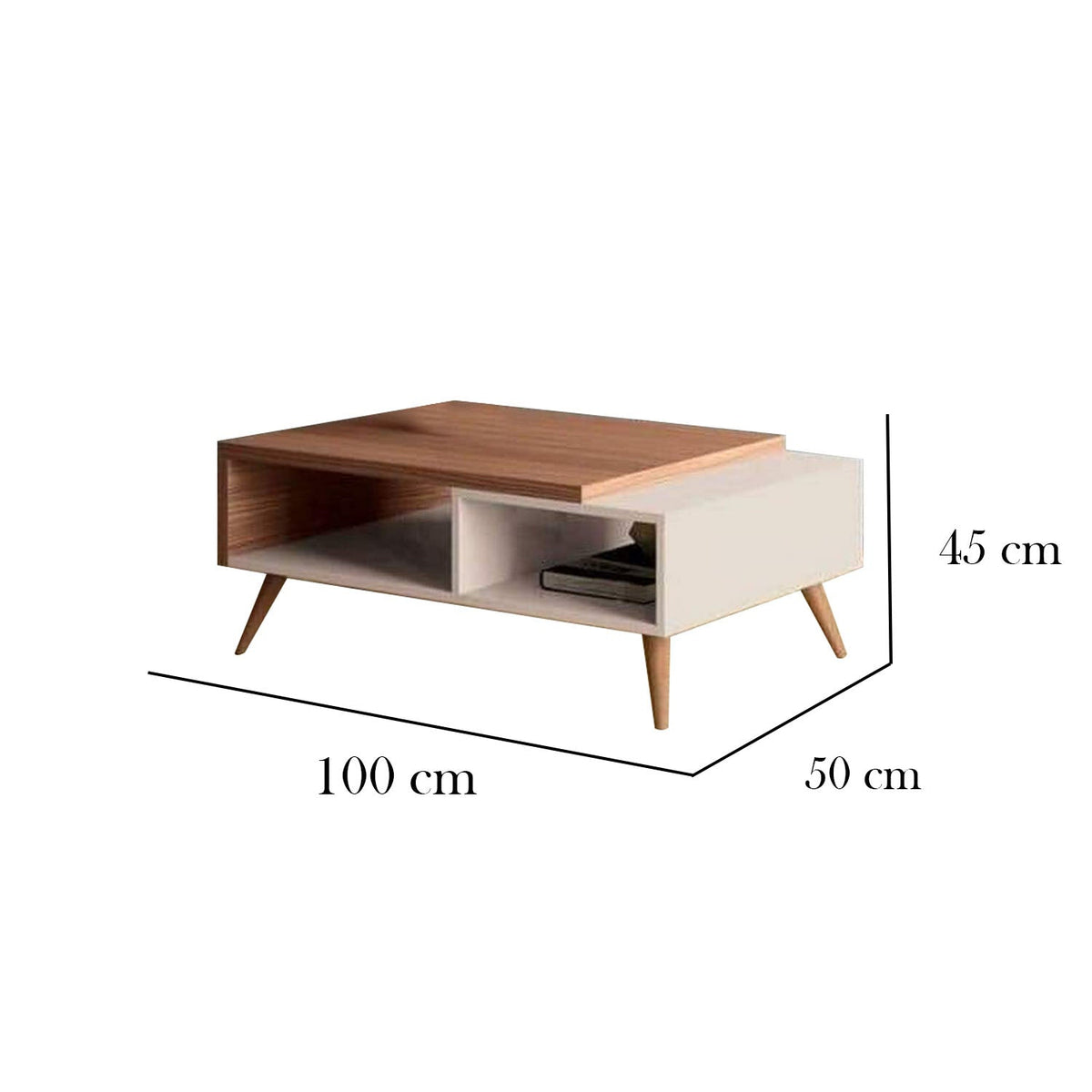 High quality MDF wood coffee table - HFS-035