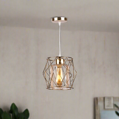 Elegant aluminum chandelier with a luxurious modern design