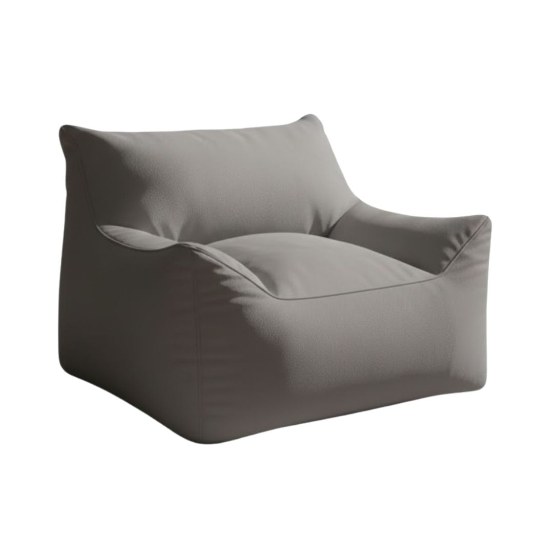 Bean Bag Chair in Gray Color, Comfortable and Versatile ELH-027