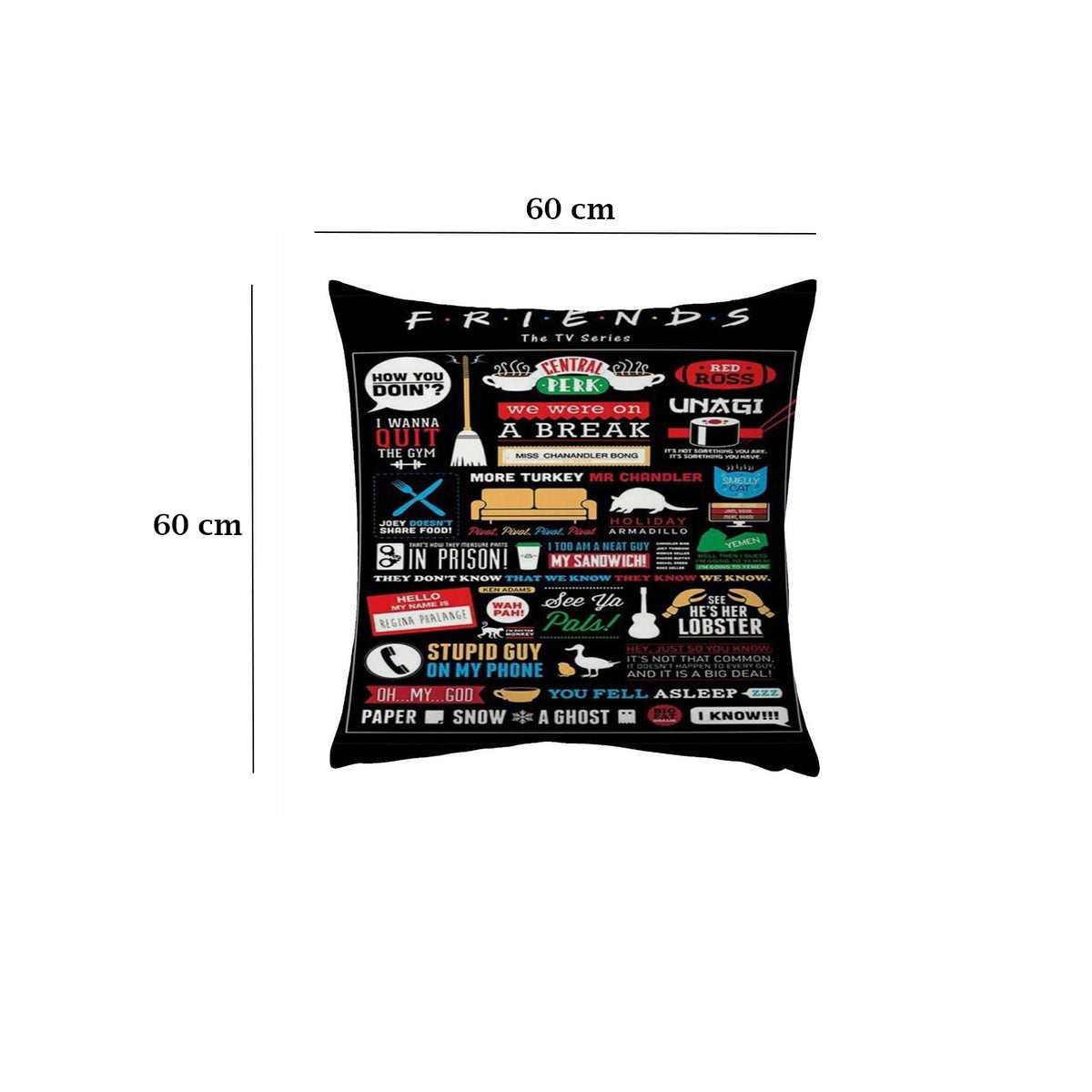 Plush children's pillow in linen - PRV-051