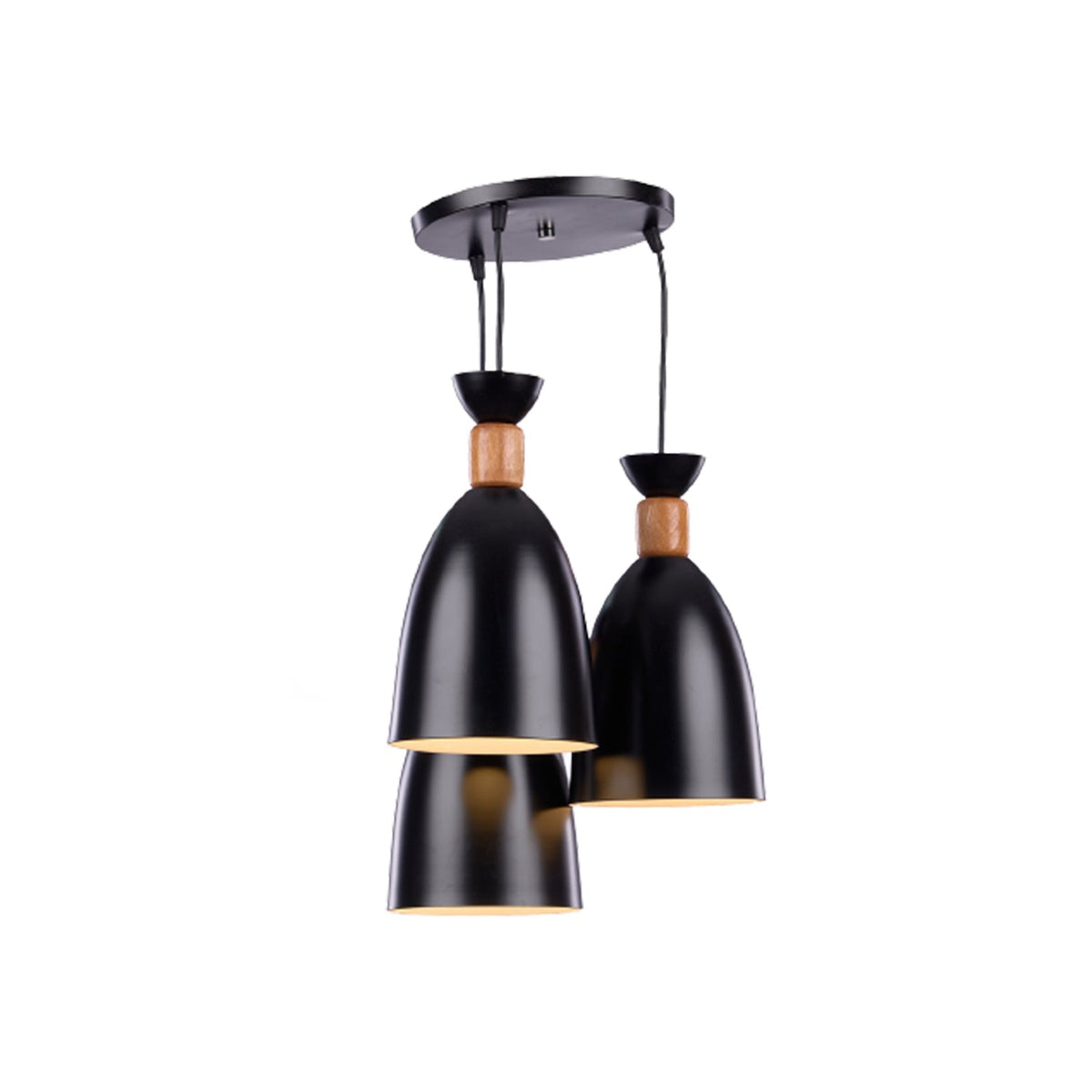 Elegant aluminum chandelier for sophisticated and distinctive lighting.