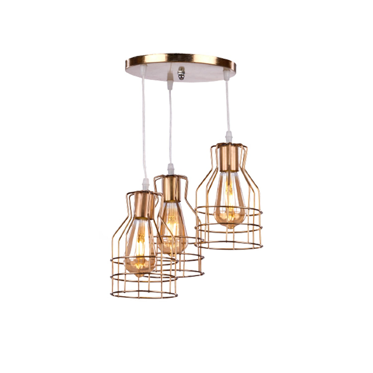 Aluminum chandelier with a modern design that adds a luxurious touch to your home.