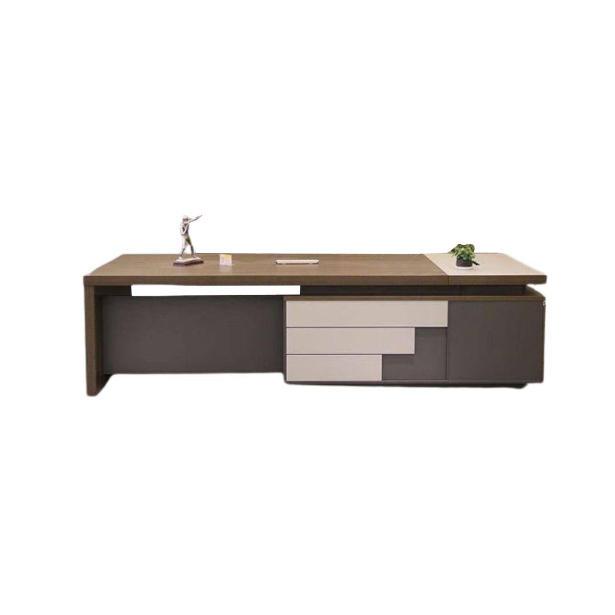 High-quality Spanish MDF wooden manager’s desk – a durable, modern design suitable for professional offices