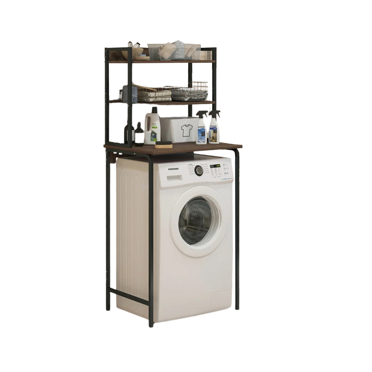 High Quality MDF Wood Bathroom Storage Unit - OSM-493