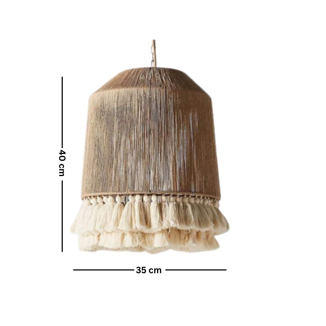 Natural Bamboo Chandelier – Elegant Handmade Design for Warm and Attractive Lighting - HOB-051