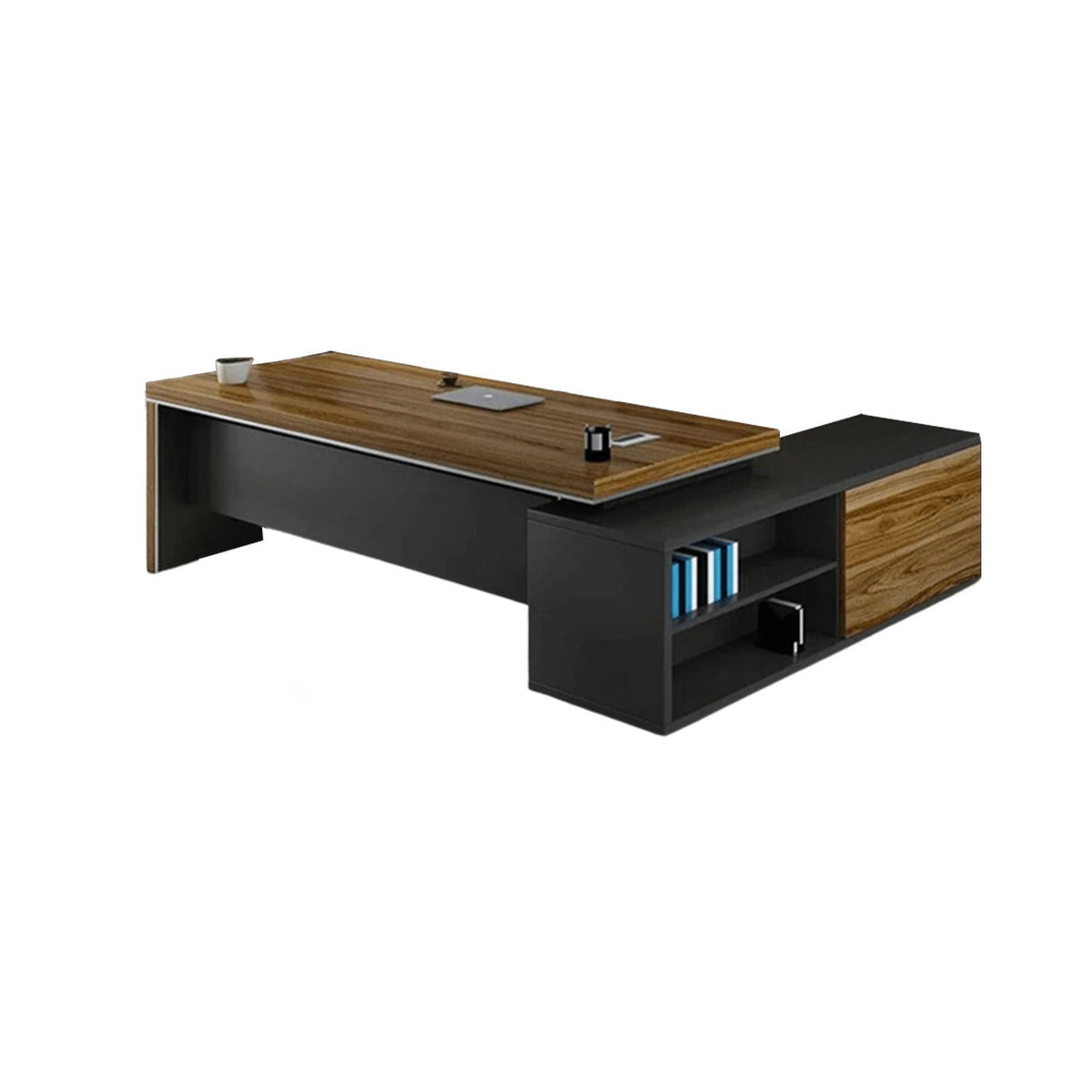 High-quality MDF wooden executive desk with a luxurious design – Model HFS-094