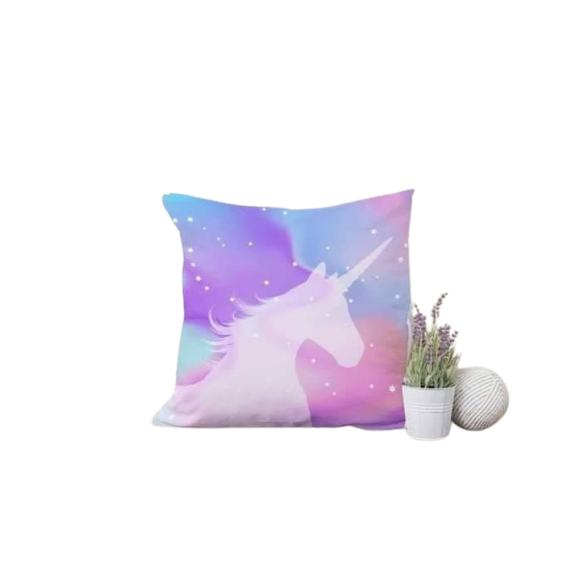Plush children's pillow in linen - PRV-002