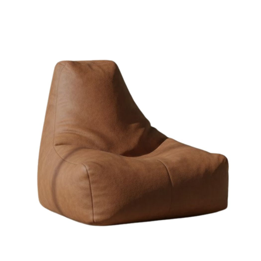 Jaguar Chair, Premium and Very Stylish Leather in Camel Color ELH-101