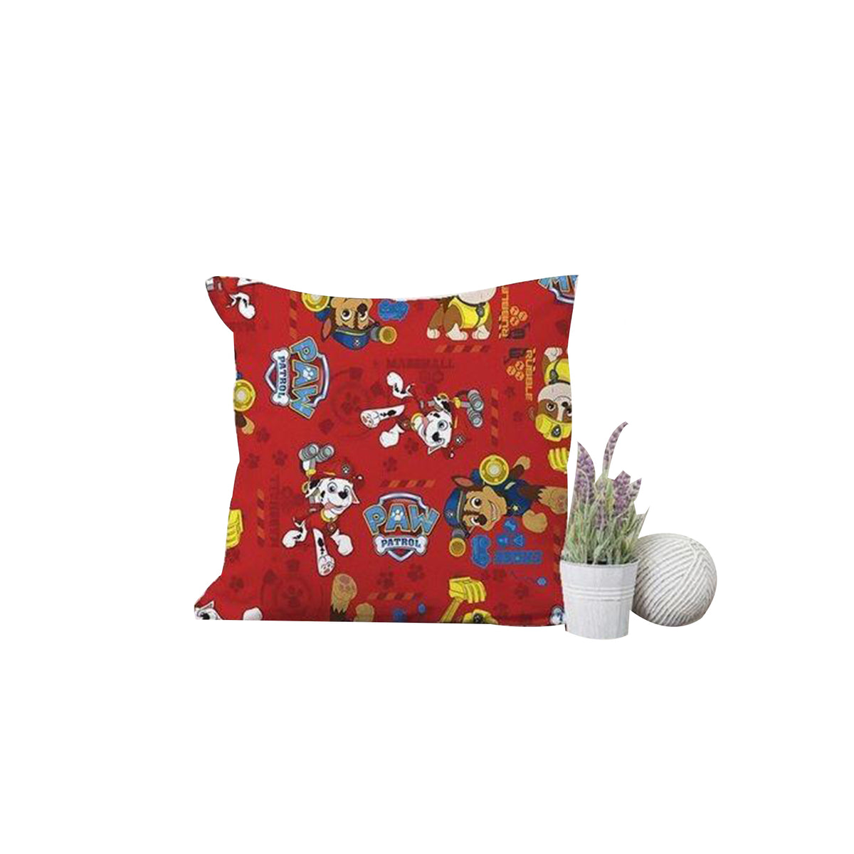 Plush children's pillow in linen - PRV-021
