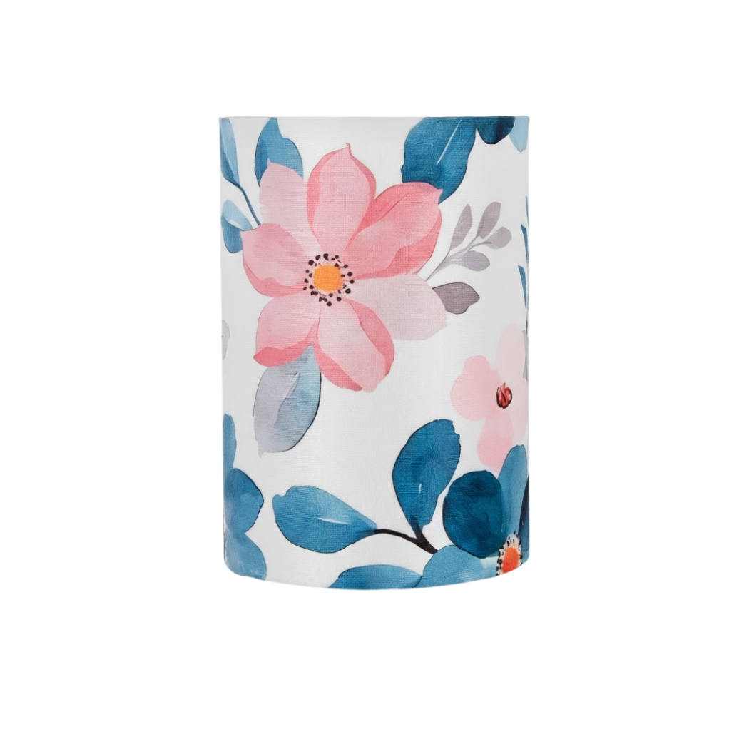 Modern Standard Lamp WDD-028 – Elegant Design of White Painted Metal with Heat-Resistant Vacuum Velvet Shade