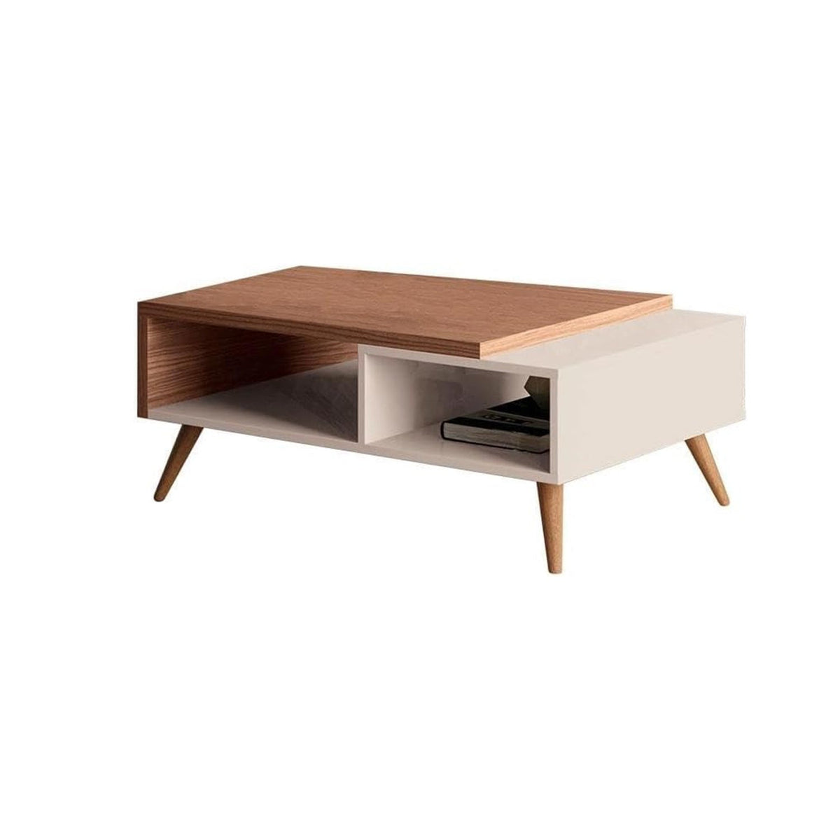 Spanish MDF wood coffee table - MAD-094