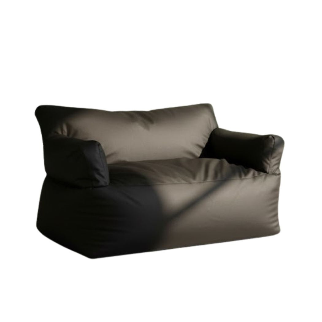 Very distinctive and comfortable bean bag sofa in black color ELH-067