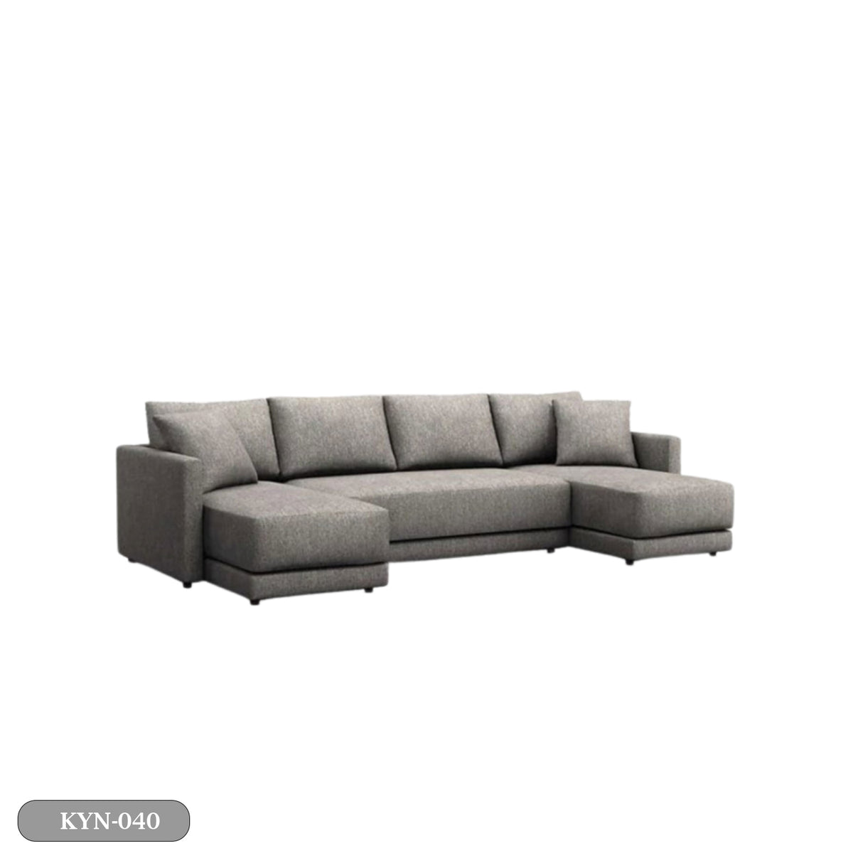 Beech wood corner with linen or velvet fabric - KYN-040
