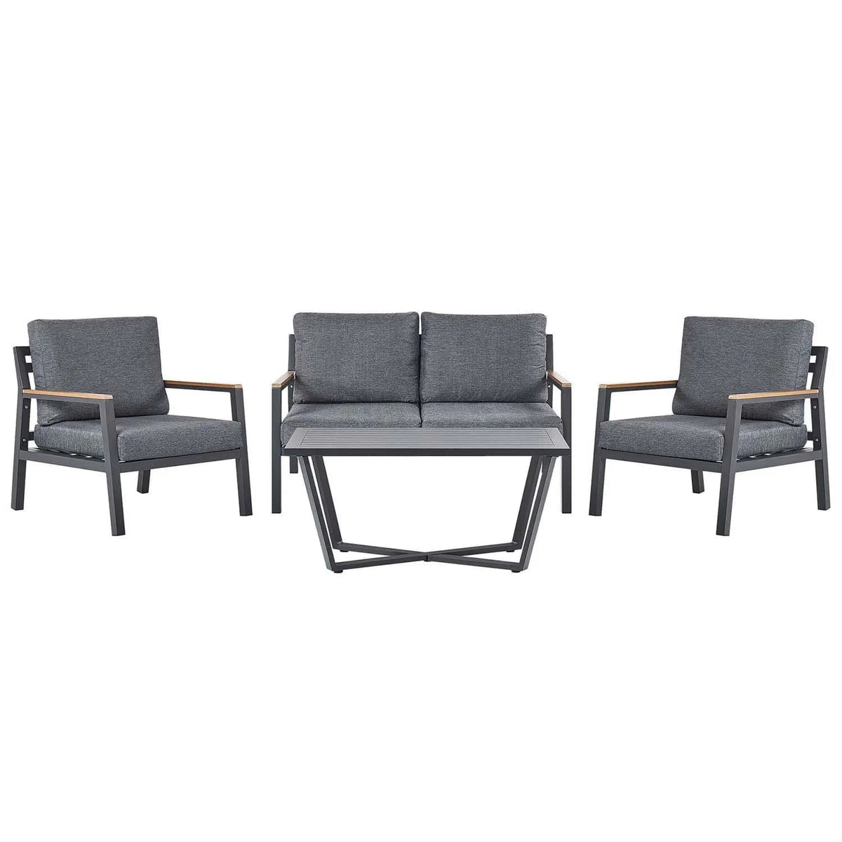 Aluminum living room set for 4 people - OS-328
