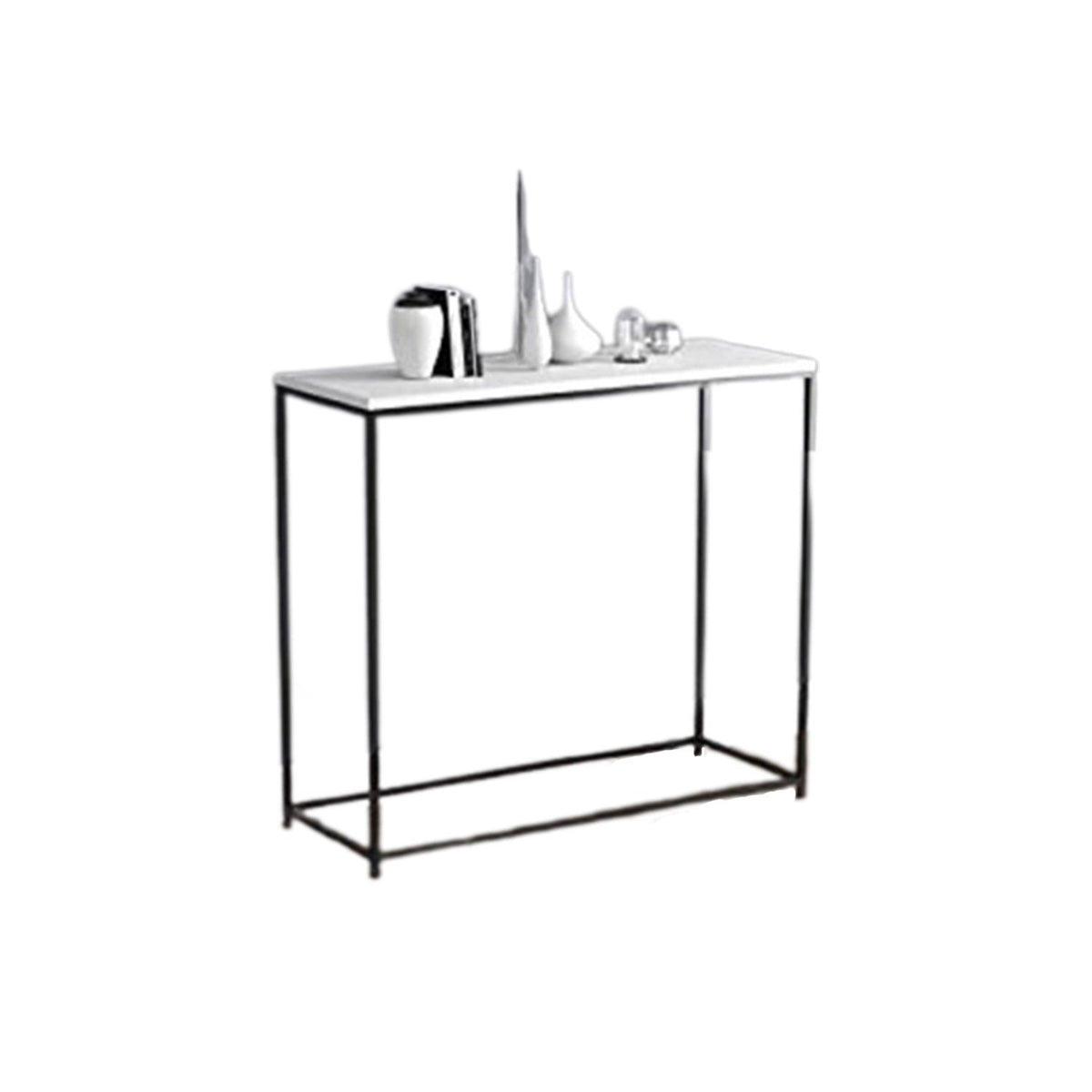 Iron and Melamine wood console - MTC-055