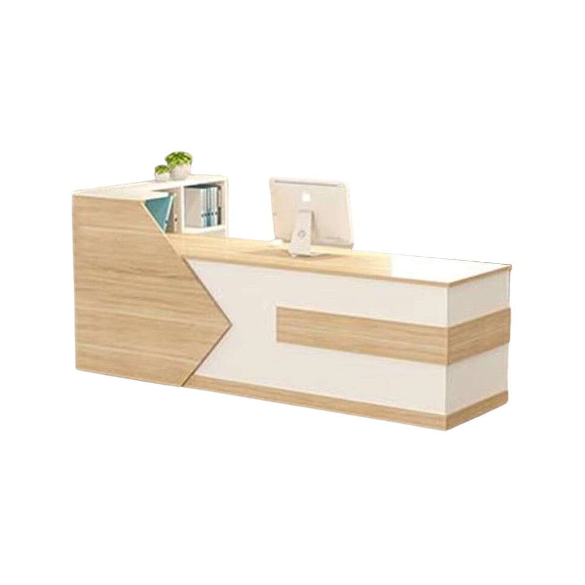 مكتب استقبال - Reception Counter - خشب MDF اسباني - CEM-072